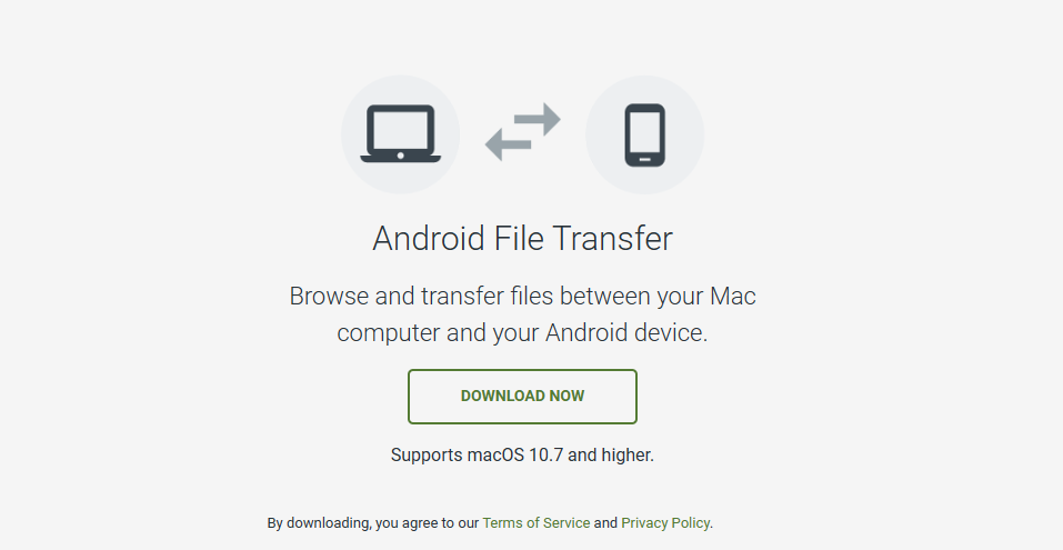 aplikasi Android File Transfer untuk backup HP Android di Mac