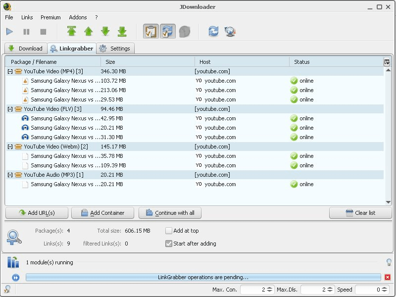 Aplikasi Mirip IDM untuk Download Cepat - JDownloader 2