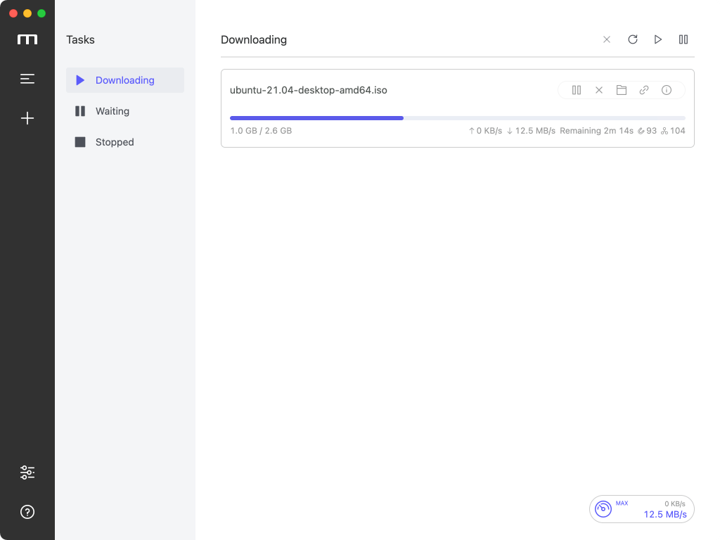 Aplikasi Mirip IDM untuk Download Cepat - Motrix