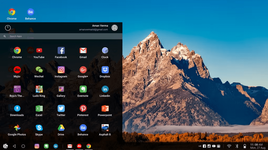Aplikasi emulator mirip BlueStack untuk menjalankan aplikasi Android di PC - PrimeOS