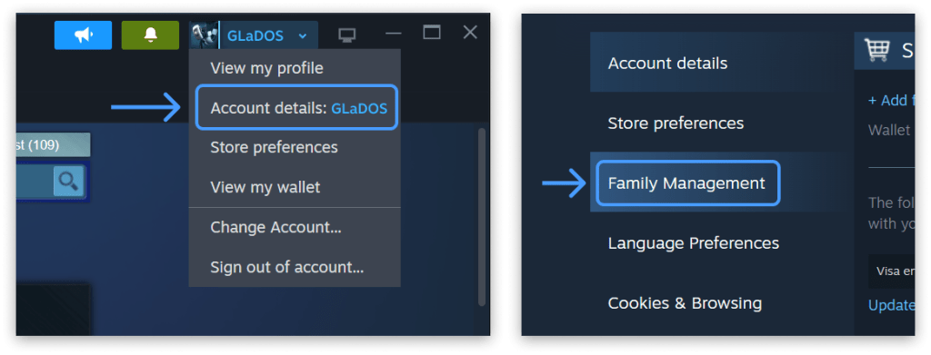 Panduan lengkap cara Steam Family di PC