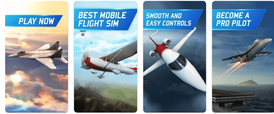 game simulasi terbaik android Pilot Simulator