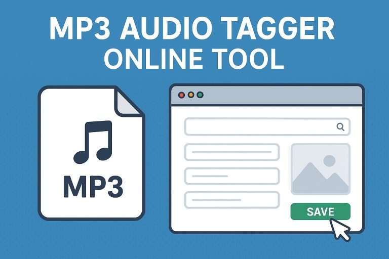 mp3 audio tagger online tool