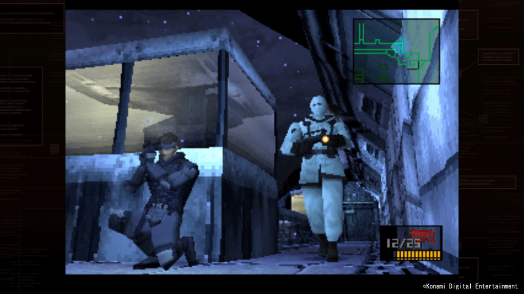 metal gear solid 1 solid snake di shadow moses