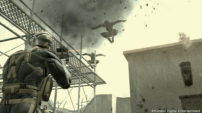 metal gear solid 4 guns of the patriots old snake