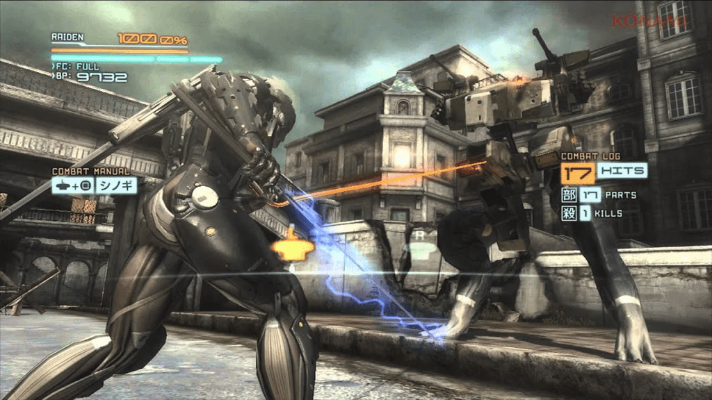 cyborg raiden di metal gear rising revengeance
