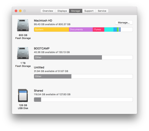 Cara Melihat Penyimpanan Laptop MacBook MacOS