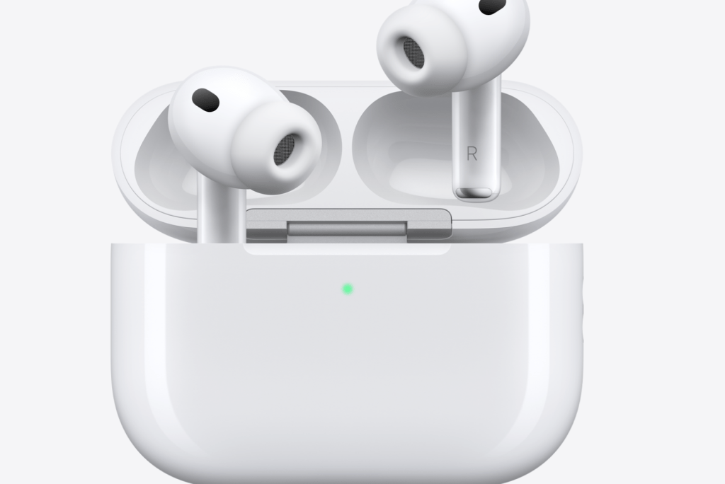 AirPods Pro 3 with charging case