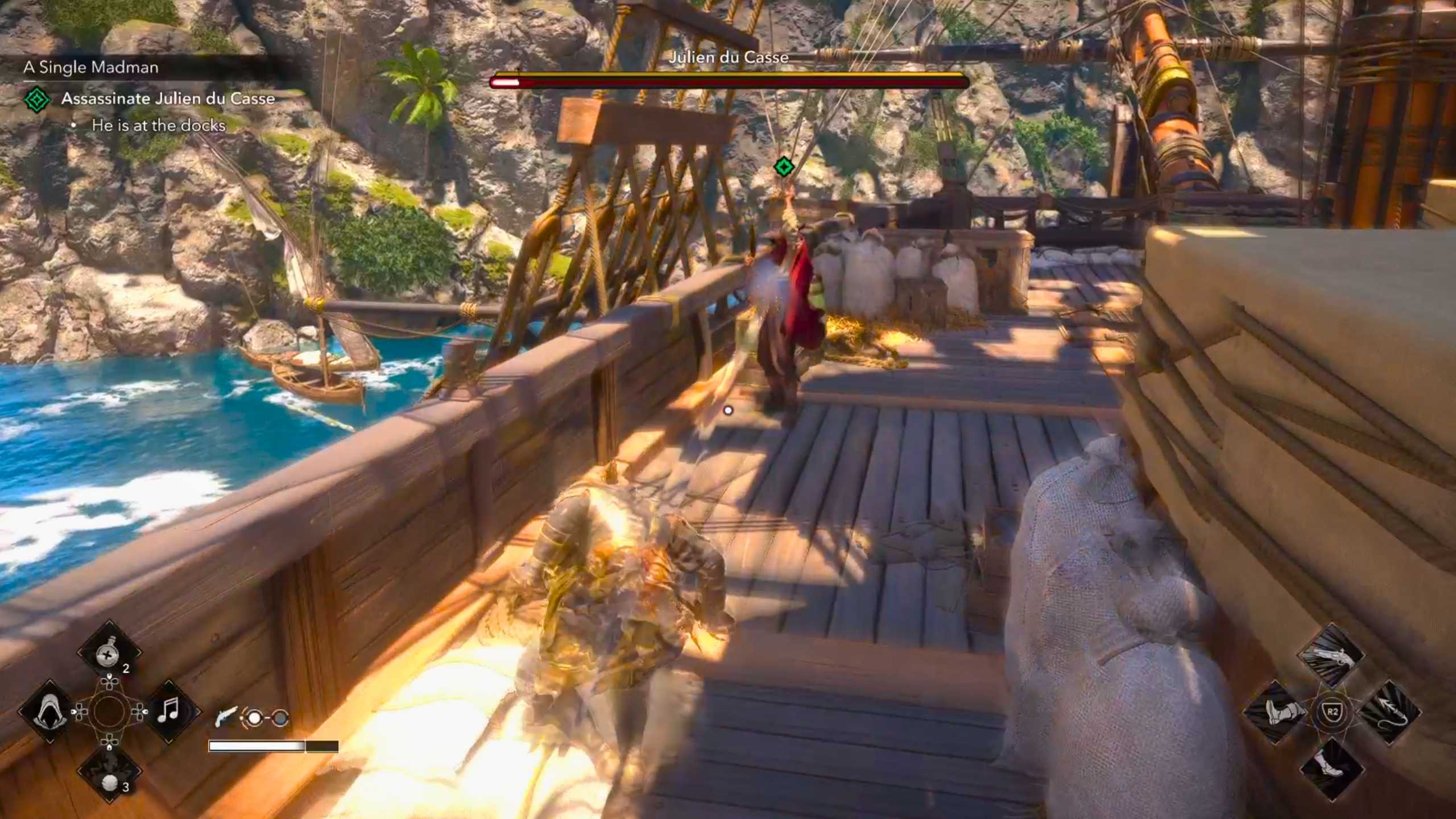 Cara Kalahkan Julien Du Casse di Assassin's Creed: Black Flag Resynced