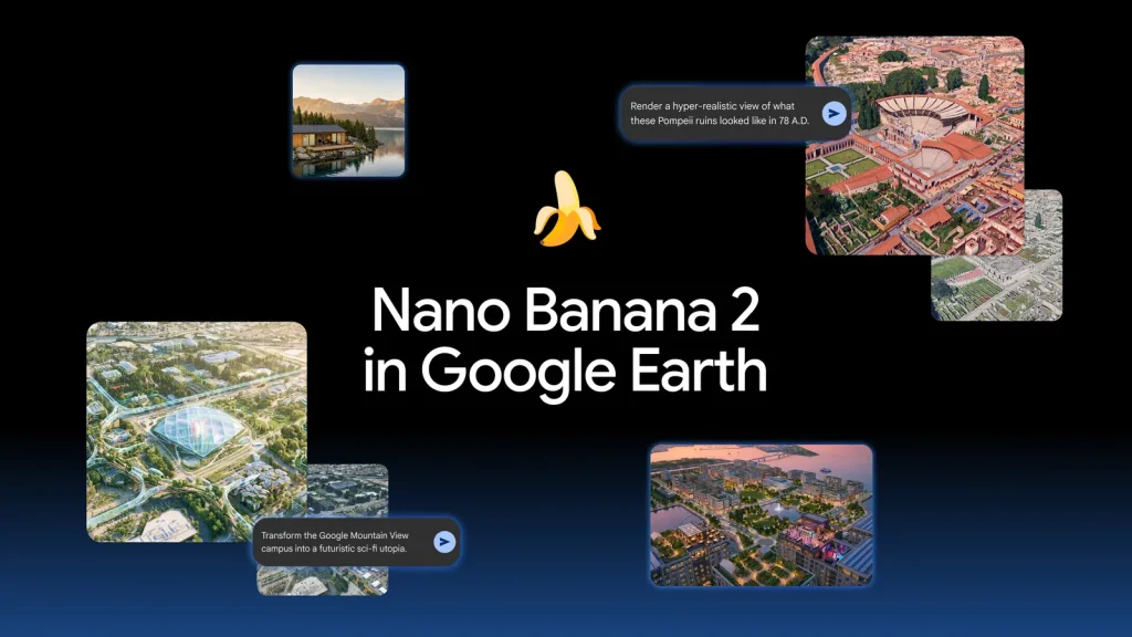 google maps gemini nano banana