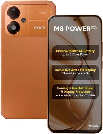 Poco M8 Power Meluncur: Baterai 8.000 mAh dan Layar 120Hz